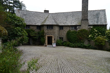 The stone house at Coleton Fishacre